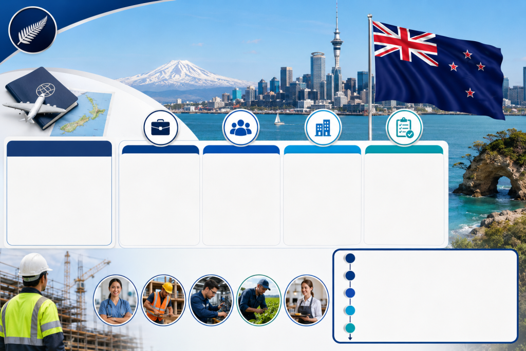 NEW ZEALAND AEWV 2026: ELIGIBLE JOBS, ACCREDITED EMPLOYERS & STEP-BY-STEP VISA PROCESS